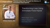Transforming Lives Through Delivery of Immediate Fixed Hybrids Webinar Thumbnail