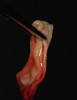 Fig 4. APRF membrane handling. The membranes formed are ready to be placed under the flap. Three to 4 membranes per pair of teeth will offer adequate volume and cellular release.