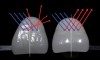 Fig 5. Diffuse reflection (left); mirror reflection (right).