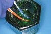 Fig 1. Soft, flexible interproximal picks are dipped in 38% SDF solution.
