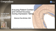 Ensuring Patient Comfort and Clinical Accuracy During Impression Taking Webinar Thumbnail
