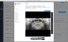 Fig 5. A panoramic radiograph processed by AI, as seen in a dental AI software’s schedule interface, which can be used to improve quality and consistency of care.