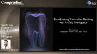 Transforming Restorative Dentistry with Artificial Intelligence Webinar Thumbnail