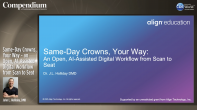Same-Day Crowns, Your Way - an Open, AI-Assisted Digital Workflow from Scan to Seat Webinar Thumbnail