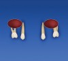 Figure 8d  Sinus lifts in the maxillary right and left posteriors are performed. The sinus lifts can be executed at the time of extraction of teeth Nos. 5, 8, and 9 or they can be done after extraction sockets are healed (5 weeks).