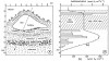 Figure 4  Gas bubble trapped within a microbial mat. (A) Mat structure and zonation of dominant organisms around bubble shown in actual isometric scales. (B) Microelectrode measurements of oxygen concentration (curve) and photosynthetic rates (bars) made along the broken line in panel A. Copyright 1983 by the American Society of Limnology and Oceanography, Inc. J√∏rgensen BB, Revsbech NP, Cohen Y. Photosynthesis and structure of benthic microbial mats: microelectrode and SEM studies of four cyanobacterial communities. Limnol Oceanogr. 1983;28(6):1075-1093.