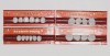 Figure 11  Pediatric mold stock denture teeth showing  anterior and posterior teeth used.