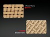 Figure 3  Diagrammatic illustration showing the braided and woven fibers configuration in fiber-reinforced RBCs.